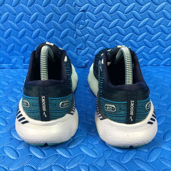 Brooks Glycerin GTS 20 Womens Running Shoes Blue Athletic Sneakers Size 7.5B - Picture 4 of 11